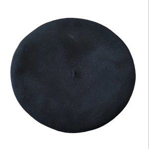 Vintage black beret made in France
